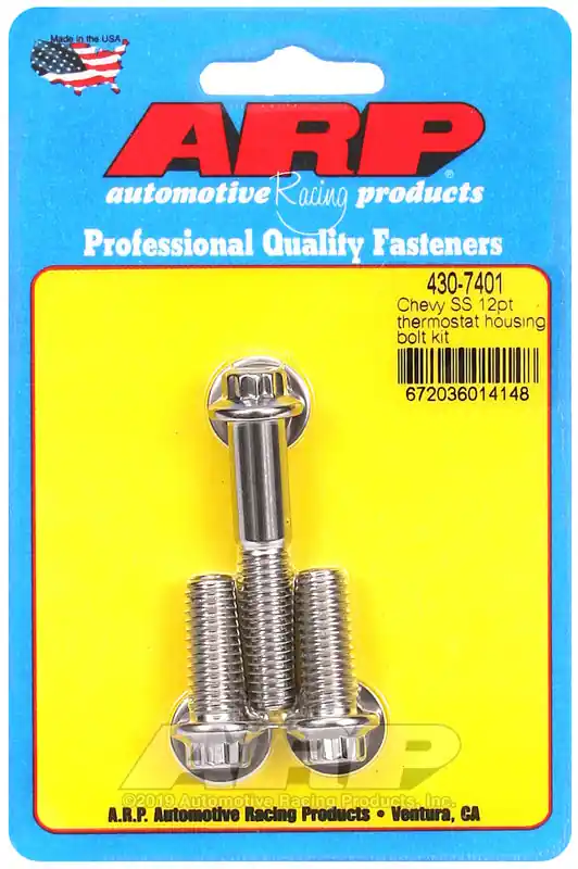 ARP Chevy SS 12pt Thermostat Housing Bolt Kit One Day Deal