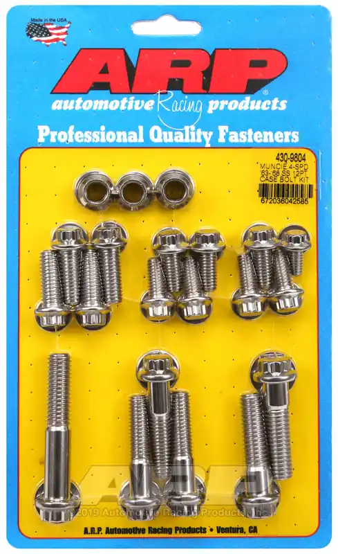 ARP Muncie 4-spd 63-68 SS 12pt trans case bolt kit Limited Offer