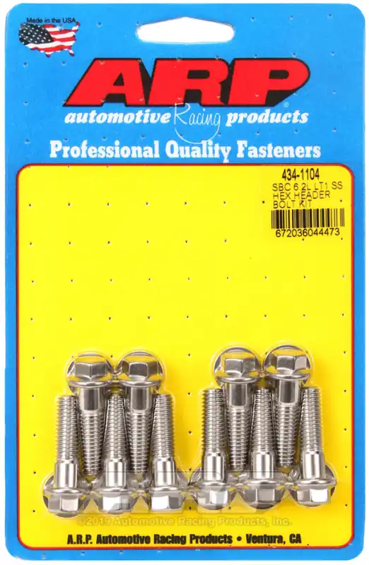ARP SBC LT1 6.2L SS Hex Header Bolt Kit Time-Limited