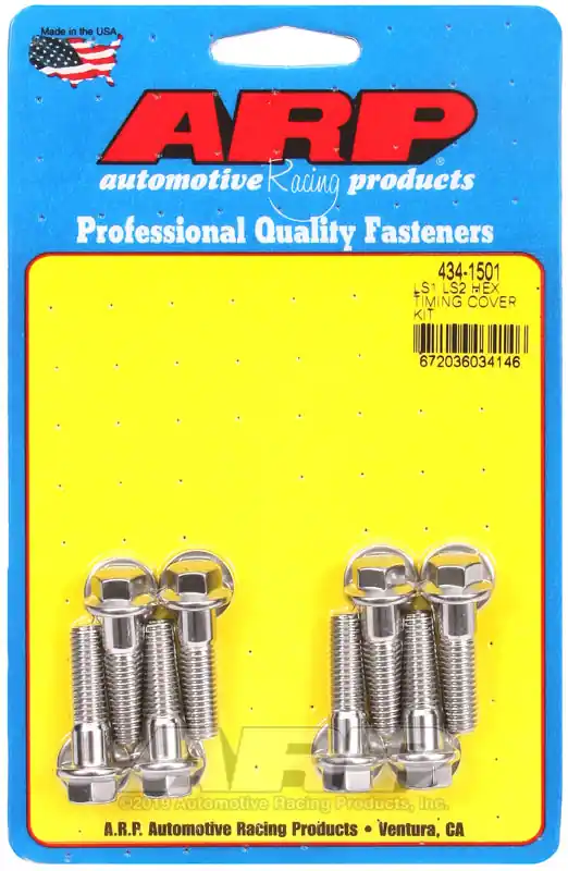 ARP LS1 LS2 SS Hex Timing Cover Bolt Kit Shop Now
