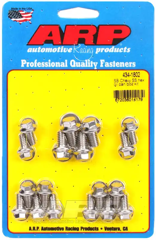 ARP SB Chevy SS Hex Oil Pan Bolt Kit Next Day Delivery