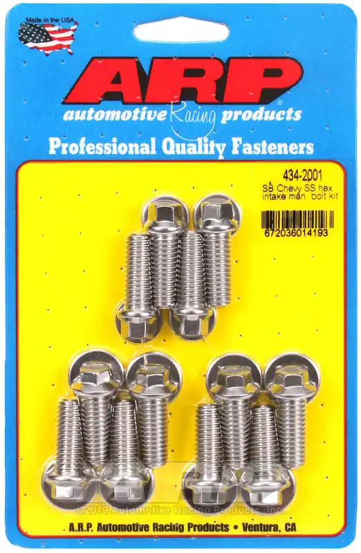 Clearance ARP SB Chevy SS Hex Intake Manifold Bolt Kit