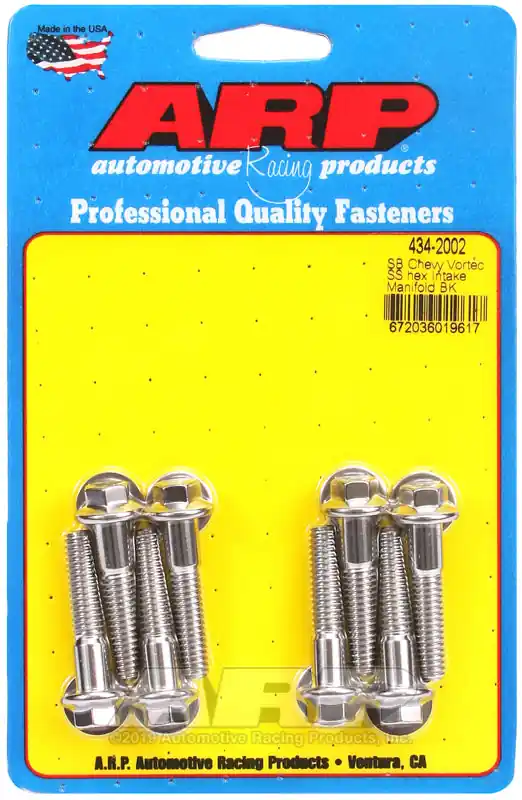 ARP SB Chevy Vortec SS Hex Intake Manifold Bolt Kit Handmade