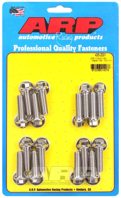 Must Have ARP BB Chevy Hex Intake Manifold Bolt Kit