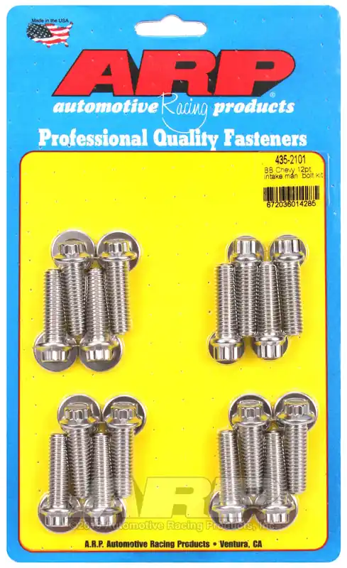 Viral ARP BB Chevy 12pt Intake Manifold Bolt Kit