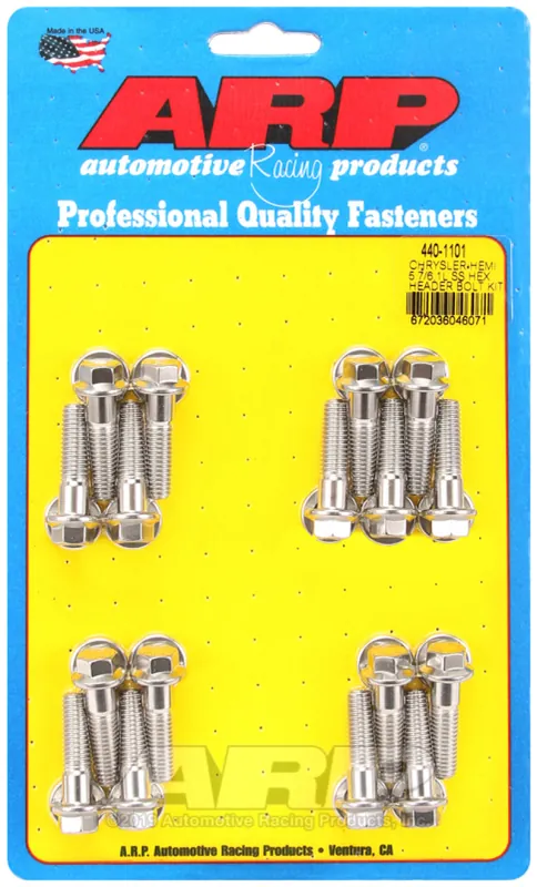 ARP Chrysler hemi 5.7/6.1L SS Hex Header Bolt Kit Popular
