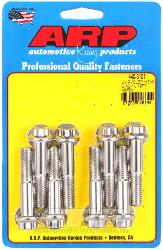 Affordable ARP Chrysler Hemi 5.7/6.1L SS 12pt Motor Mount Bolt Kit