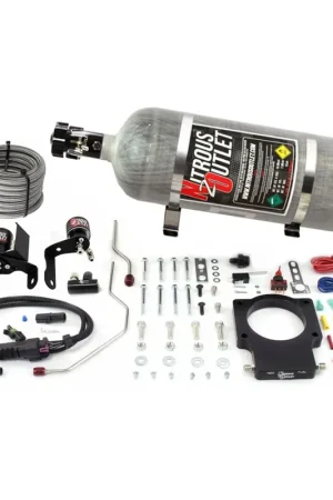Nitrous Outlet Hardline Plate System, 12lb Bottle :: 2010-2015 Camaro SS Free Delivery