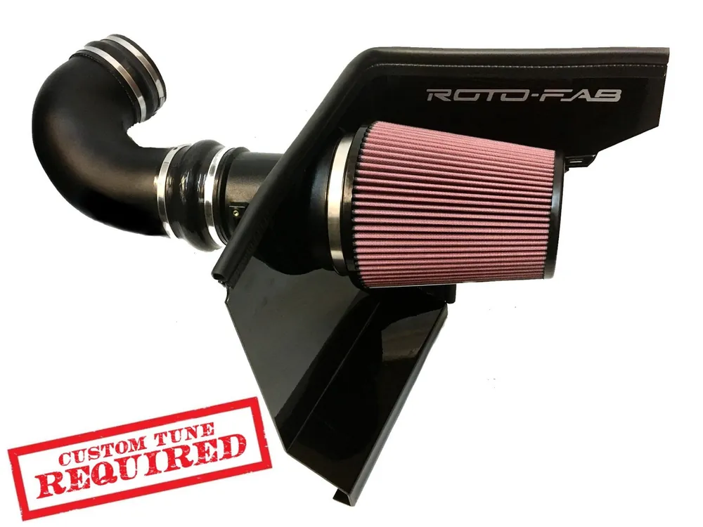 Roto-Fab Cold Air Intake, Oiled Filter :: 2010-2015 Camaro SS w/Whipple Supercharger Holiday Sale