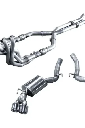Fast Shipping American Racing Headers Full System, 1 7/8" Long Tube Headers & 3" Cat-Back Exhaust System, Quad Tips :: 2014-2015 Camaro Z28