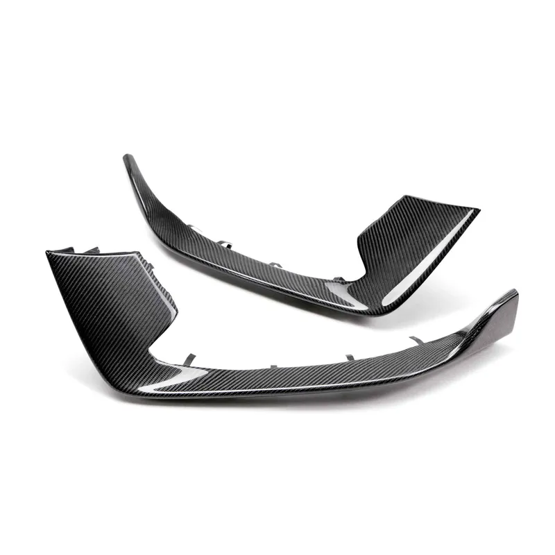 Fresh Stock Anderson Composites Front Bumper Inserts, Carbon Fiber :: 2015-2020 Ford Mustang GT350