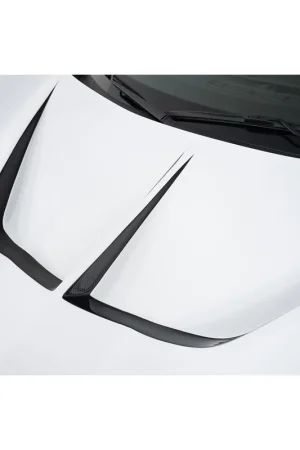 Limited Offer StreetHunter Hood, Fiberglass w/ Carbon Fiber Vents :: 2020-2025 Corvette