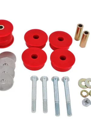 Reduced Price BMR Differential Bushing Kit, Polyurethane, Red :: 2015-2026 Ford Mustang