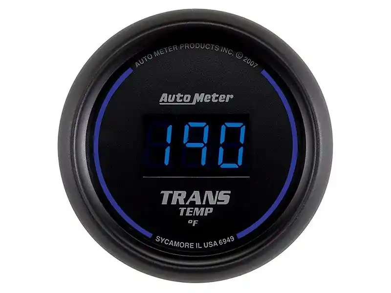Autometer Cobalt Digital Transmission Temperature Gauge, 2 1/16", 0-340 deg :: New Release