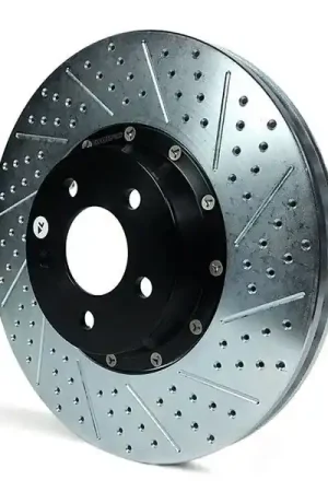 Worldwide Shipping Baer EradiSpeed+ Rear Drilled & Slotted Rotors :: 2005-2013 Corvette Z51