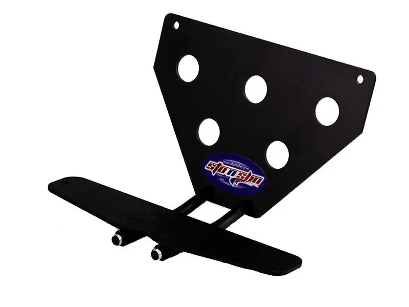 STO N SHO Quick-Release Front License Plate Bracket :: 2016-2024 Camaro w/Chevrolet Front Splitter Don’t Miss Out