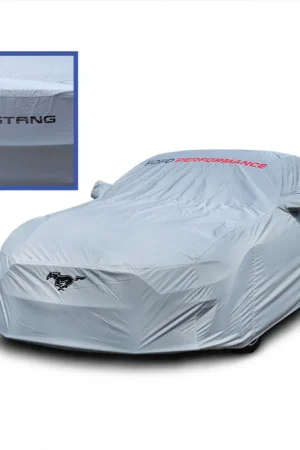 Ford Performance Car Cover, Gray :: 2015-2023 Ford Mustang V6, GT & EcoBoost Limited Time