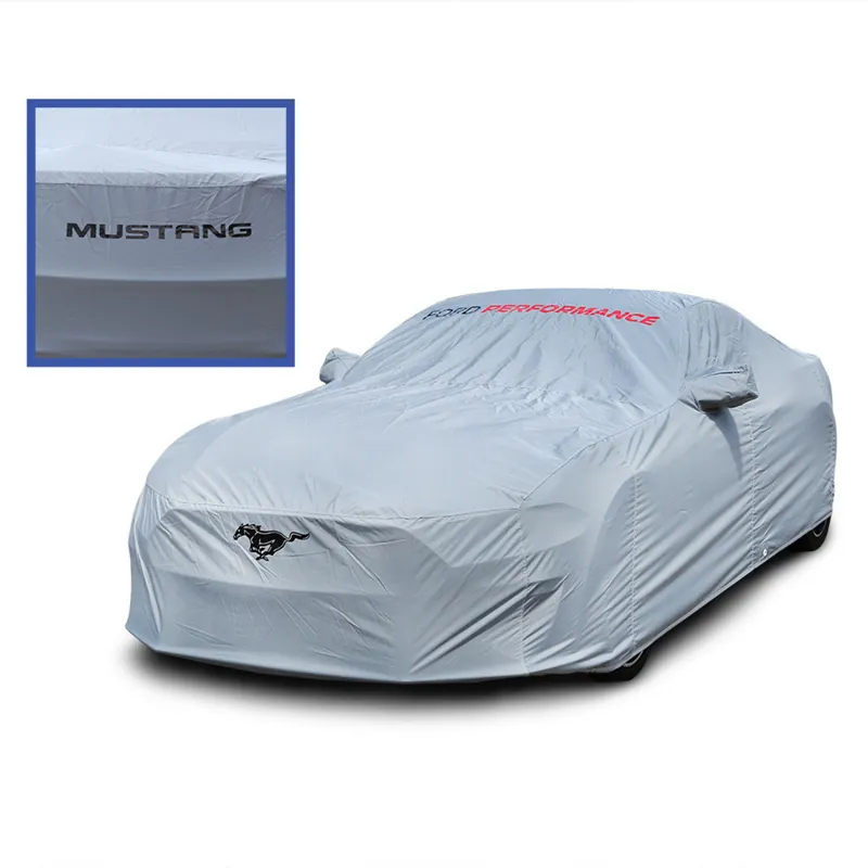 Ford Performance Car Cover, Gray :: 2015-2023 Ford Mustang V6, GT & EcoBoost Limited Time