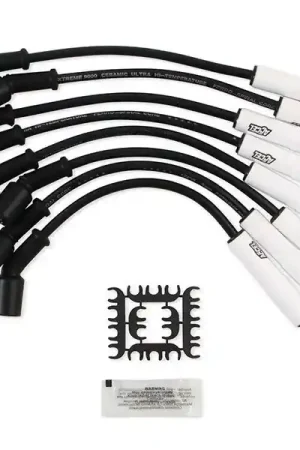 ACCEL Extreme 9000 Ceramic Boot Spark Plug Wire Set, Straight Boot, White :: 2014-2021 Silverado 1500 5.3L & 6.2L Sale
