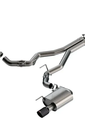 Borla 3" ATAK Cat-Back Exhaust System w/ 4" Dual Carbon Fiber Tips :: 2024-2026 Ford Mustang GT w/ Non-Active Exhaust Secure Checkout