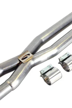 High Quality Steeda Resonator Delete X-Pipe :: 2015-2026 Ford Mustang