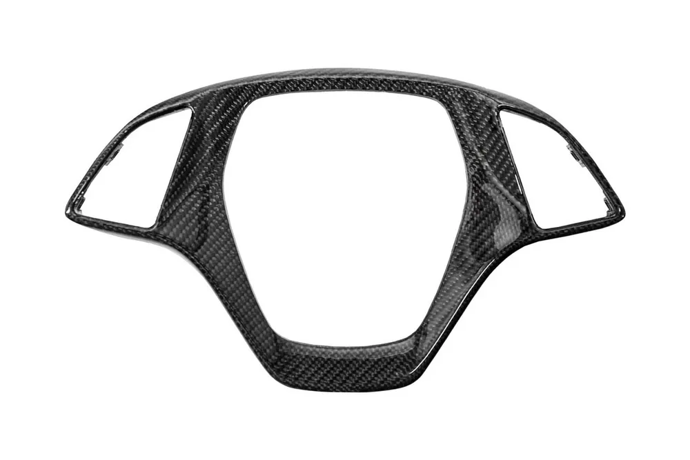 Special Discount C7 Corvette Steering Wheel Button Cover, Carbon Fiber :: 2014-2019 C7 Corvette