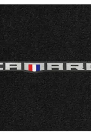 Lloyd 2pc Front Ultimat Floor Mats, Black Mats w/ Camaro 45th Anniversary Logo :: 2016-2024 Camaro Best Seller
