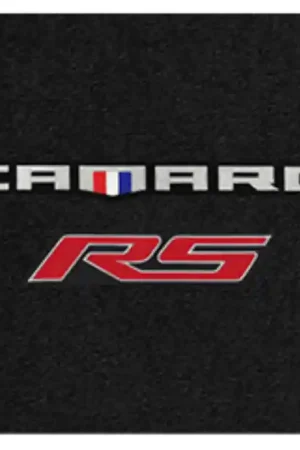 Editor’s Pick Lloyd 2pc Front Ultimat Floor Mats, Black Mats w/ Red Camaro RS Logo :: 2016-2024 Camaro