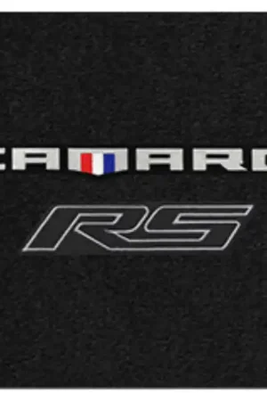 Lloyd Ultimat Trunk Mat, Black Mat w/ Black Camaro RS Logo :: 2016-2024 Camaro Coupe Budget