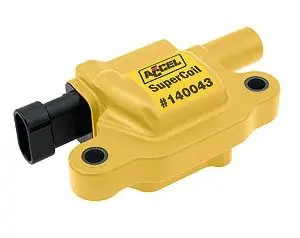 Hassle-Free Returns ACCEL SuperCoil Ignition Coil, Yellow :: 2010-2015 Camaro SS, ZL1, & Z28