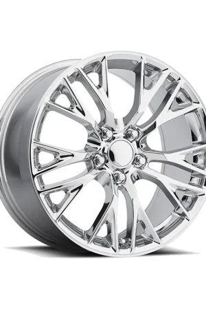 Get Yours FR 22 Z06 Replica Front Wheel, Chrome, 19x10 :: 2006-2019 Corvette ZR1, Z06 & Grand Sport