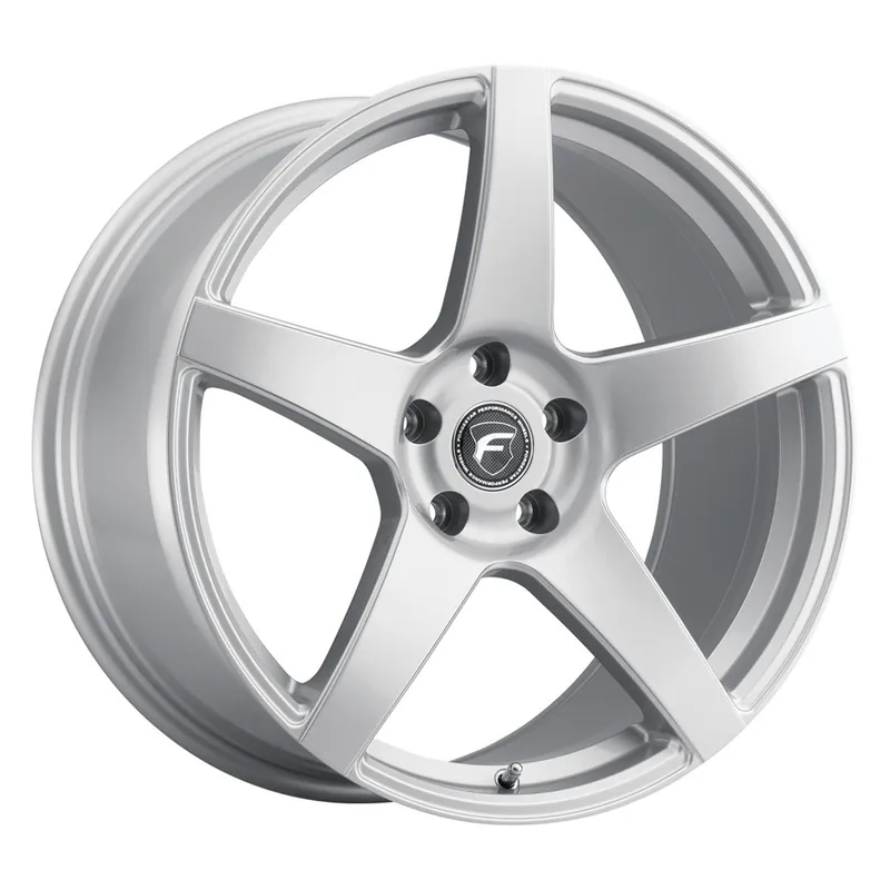 No Minimum Order Forgestar CF5 Performance Front Wheel, 19x9, Gloss Silver :: 2015-2025 Ford Mustang