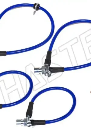 Super Sale RST OEM Replacement Stainless Steel Brake Lines, Blue :: 2016-2024 Camaro SS