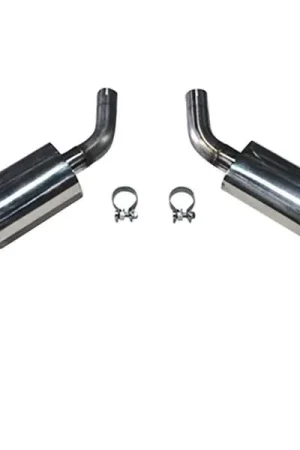 MRT 3" Version 2 Axle-Back Exhaust System, 4" Dual Polished Tips :: 2016-2024 Camaro 2.0L 4-Cyl High Quality
