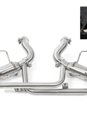 Mishimoto 3" Pro Axle-Back Exhaust System, 4" Quad Polished Tips :: 2016-2024 Camaro SS Best Seller