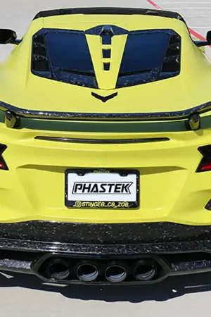 Worldwide Shipping Drake Split Window Applique :: 2020-2025 C8 Corvette Stingray Coupe
