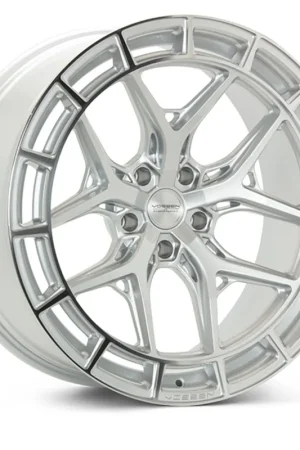 Price Drop Vossen HFX-1 Hybrid Forged Rear Wheel, Silver Polished, Deep Face, 21x12 +52 :: 2020-2026 Corvette