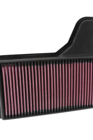 Free Delivery K&N Replacement Air Filter, Oiled :: 2015-2017 Ford Mustang