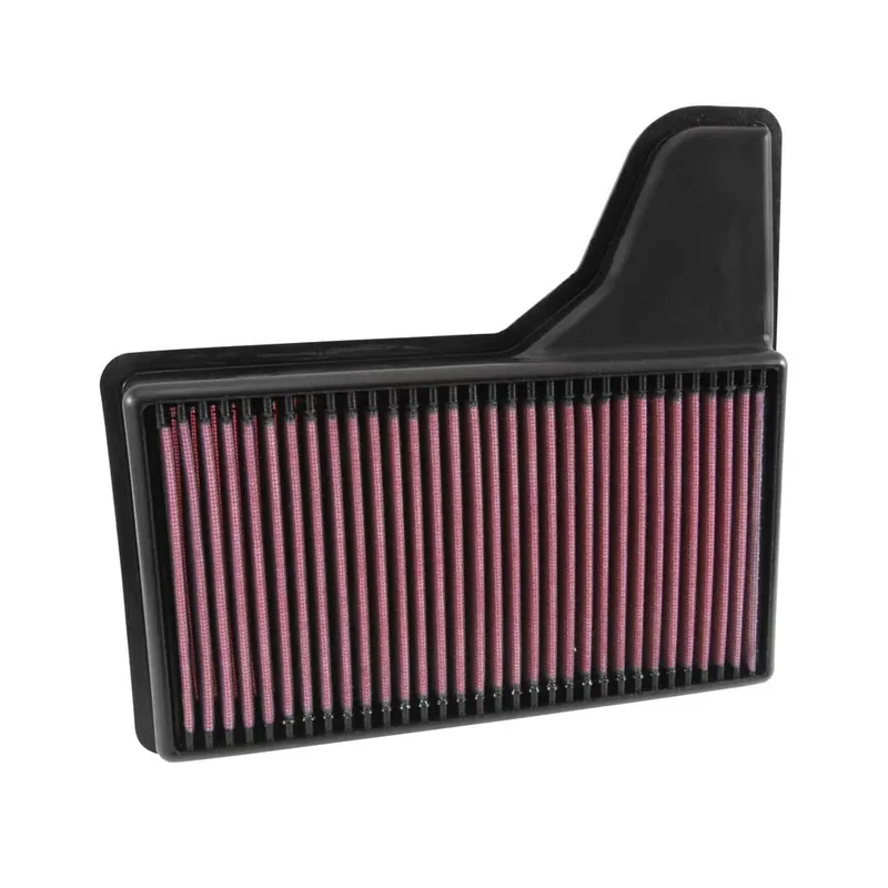 Free Delivery K&N Replacement Air Filter, Oiled :: 2015-2017 Ford Mustang