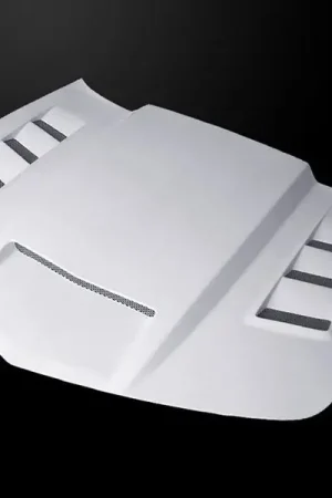 AmeriHood Type-VIP Functional Heat Extractor Ram Air Hood, Fiberglass :: 2010-2013 Camaro V6 & SS Exclusive Offer