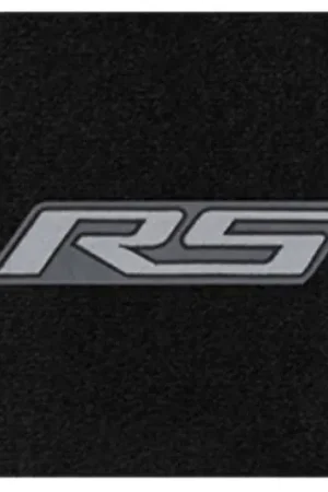 Limited Time Lloyd 2pc Ultimat Front Floor Mats, Black Mats w/ Silver RS Logo :: 2010-2015 Camaro