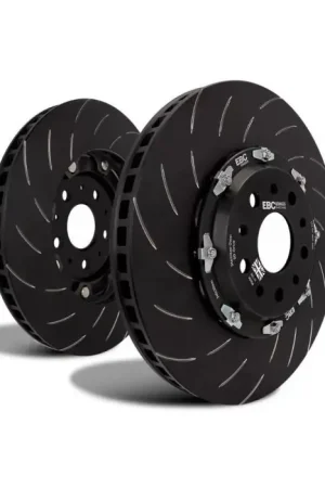 Top Rated EBC USR Slotted Front Rotors :: 2015-2023 Ford Mustang GT w/o Performance Pack, V6 & EcoBoost w/ Performance Pack