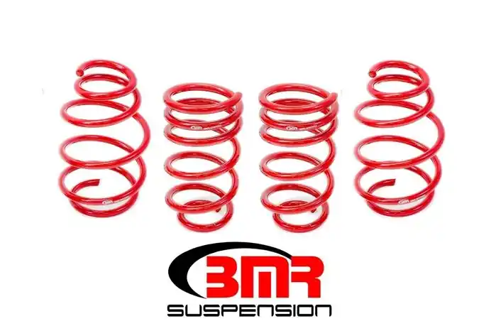 BMR 1.25" Drop Front & Rear Lowering Springs,Red :: 2010-2015 Camaro SS & ZL1 Deal