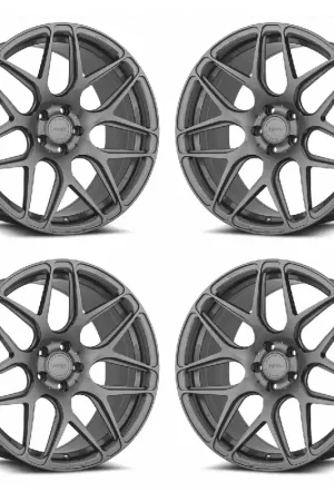 Bargain MRR FS01 Wheel Set, Gloss Gun Metal, 19x8.5 & 20x11 :: 2020-2026 C8 Corvette