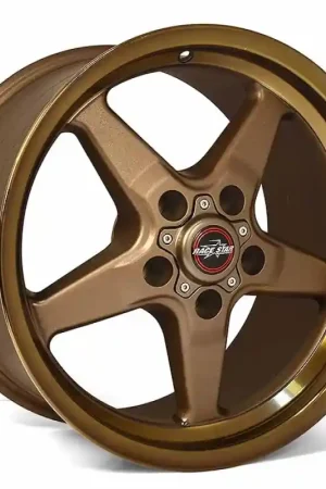 Authentic Race Star 92 Drag Star Rear Wheel, 17x10.5", Bronze :: 2010-2024 Camaro, 2006-2013 Corvette & 2011-2019 Cadillac