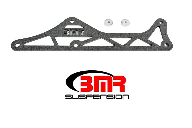 Top Rated BMR Driveshaft Tunnel Brace, 1/4" Aluminum, Black Hammertone :: 2016-2024 Camaro & 2016-2019 Cadillac CTS-V