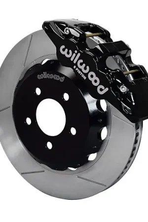 Wilwood AERO6 Front Big Brake Kit, Black 6 Piston Calipers, 14" Slotted Rotors :: 2016-2019 Camaro Limited Time