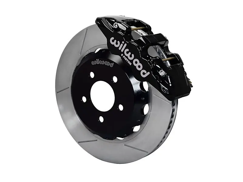 Wilwood AERO6 Front Big Brake Kit, Black 6 Piston Calipers, 14" Slotted Rotors :: 2016-2019 Camaro Limited Time