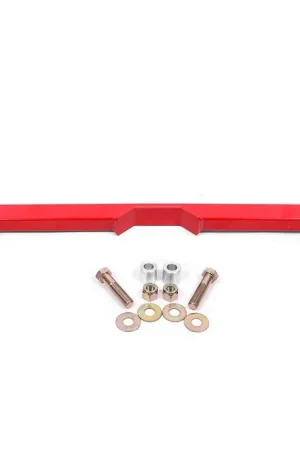 Best Seller BMR 2-Point Front Subframe Chassis Brace, Red :: 2015-2026 Ford Mustang
