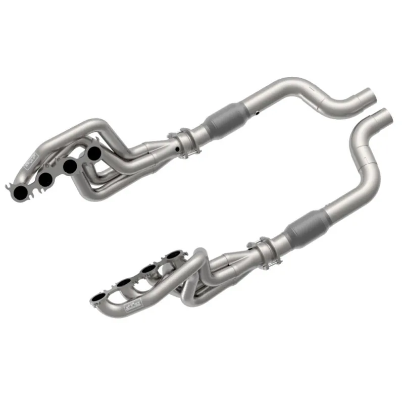 Kooks 2" x 3" Stainless Steel Headers w/ Green Catted Connection Pipes :: 2020-2022 Ford Mustang GT500 Must Have